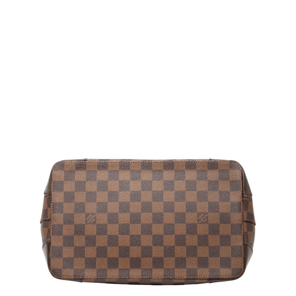 LOUIS VUITTON Brown Damier Leather Tote Bag - Picture 3 of 12